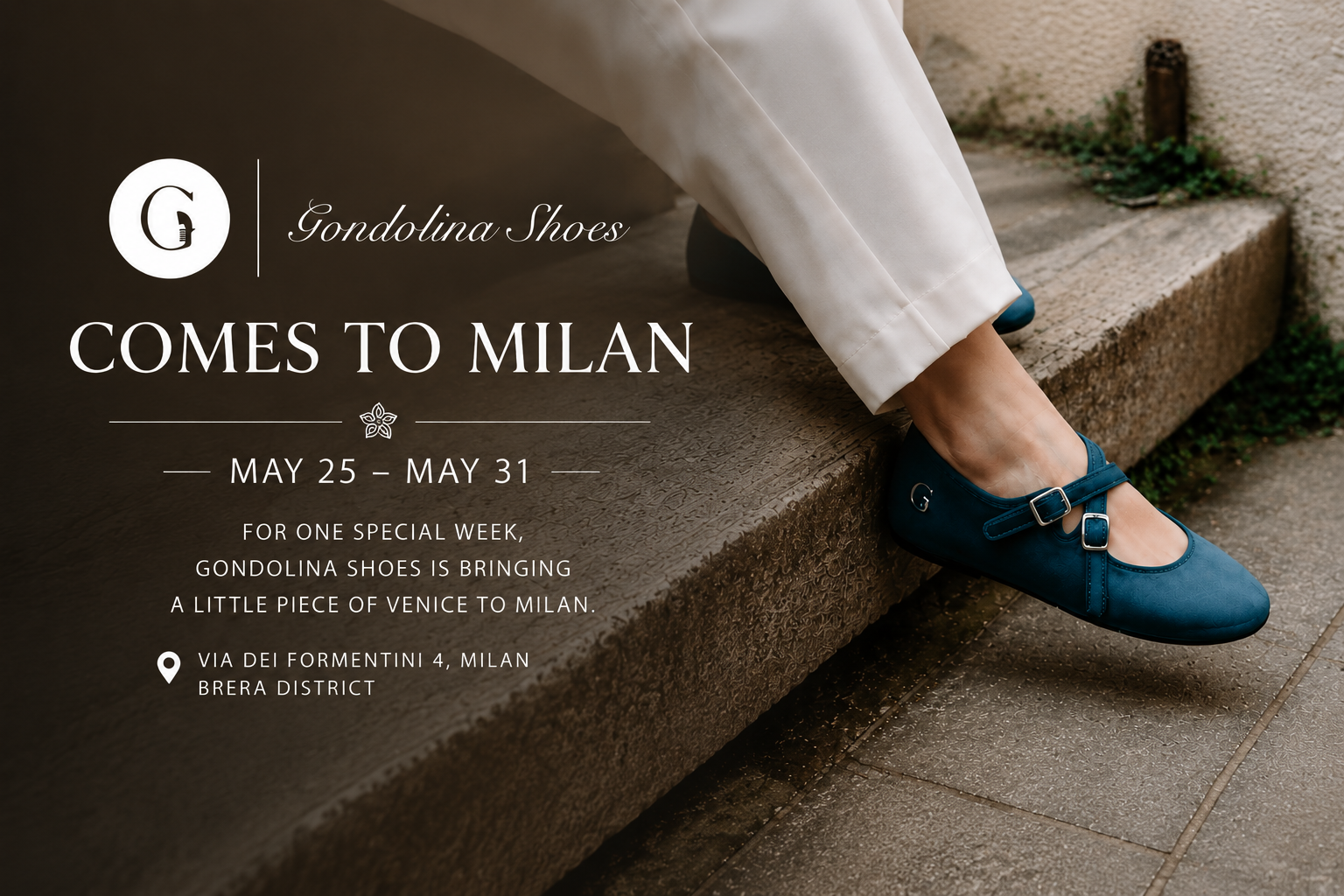 Gondolina Shoes Comes to Milan