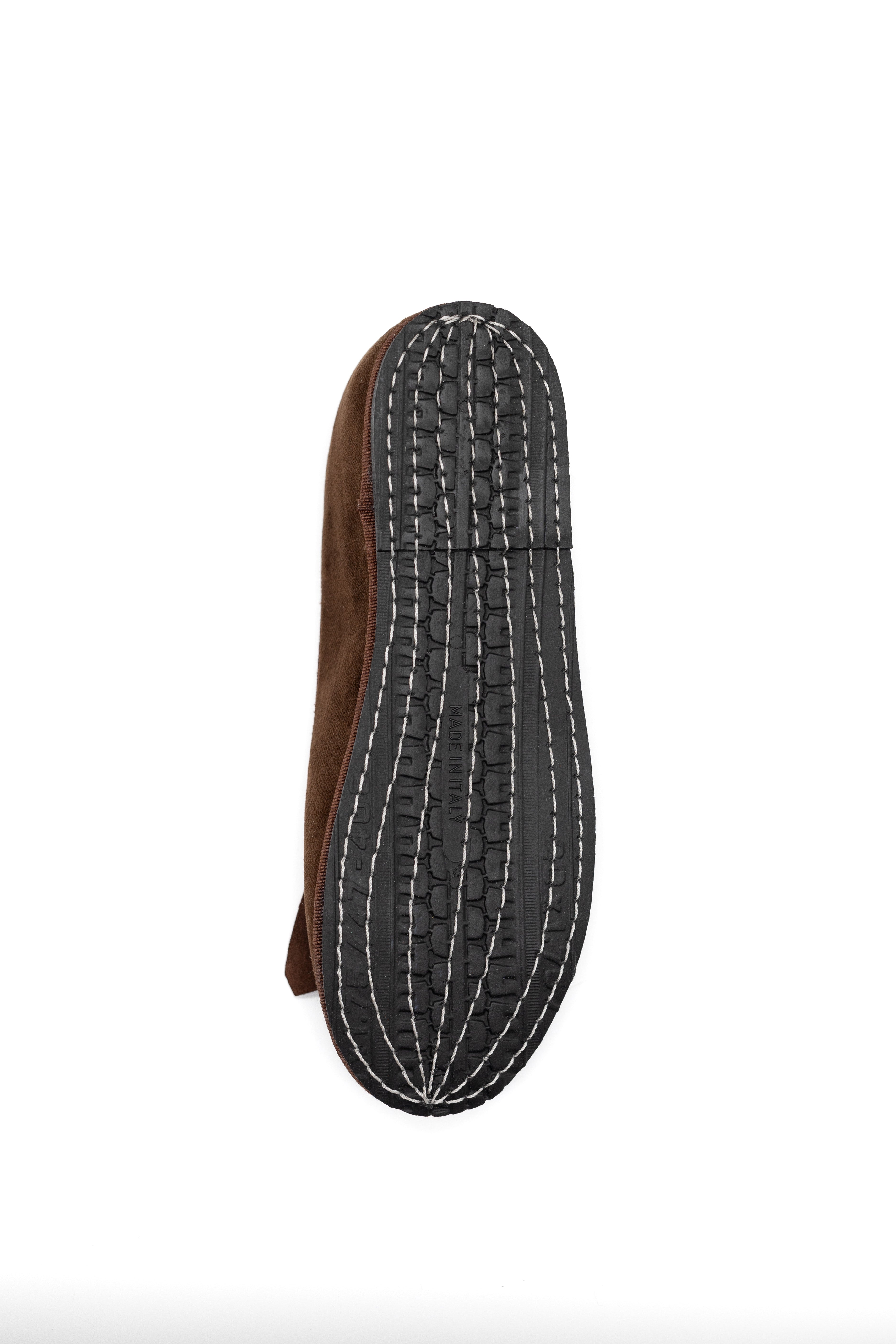 Friulane Loita con nappine e frange