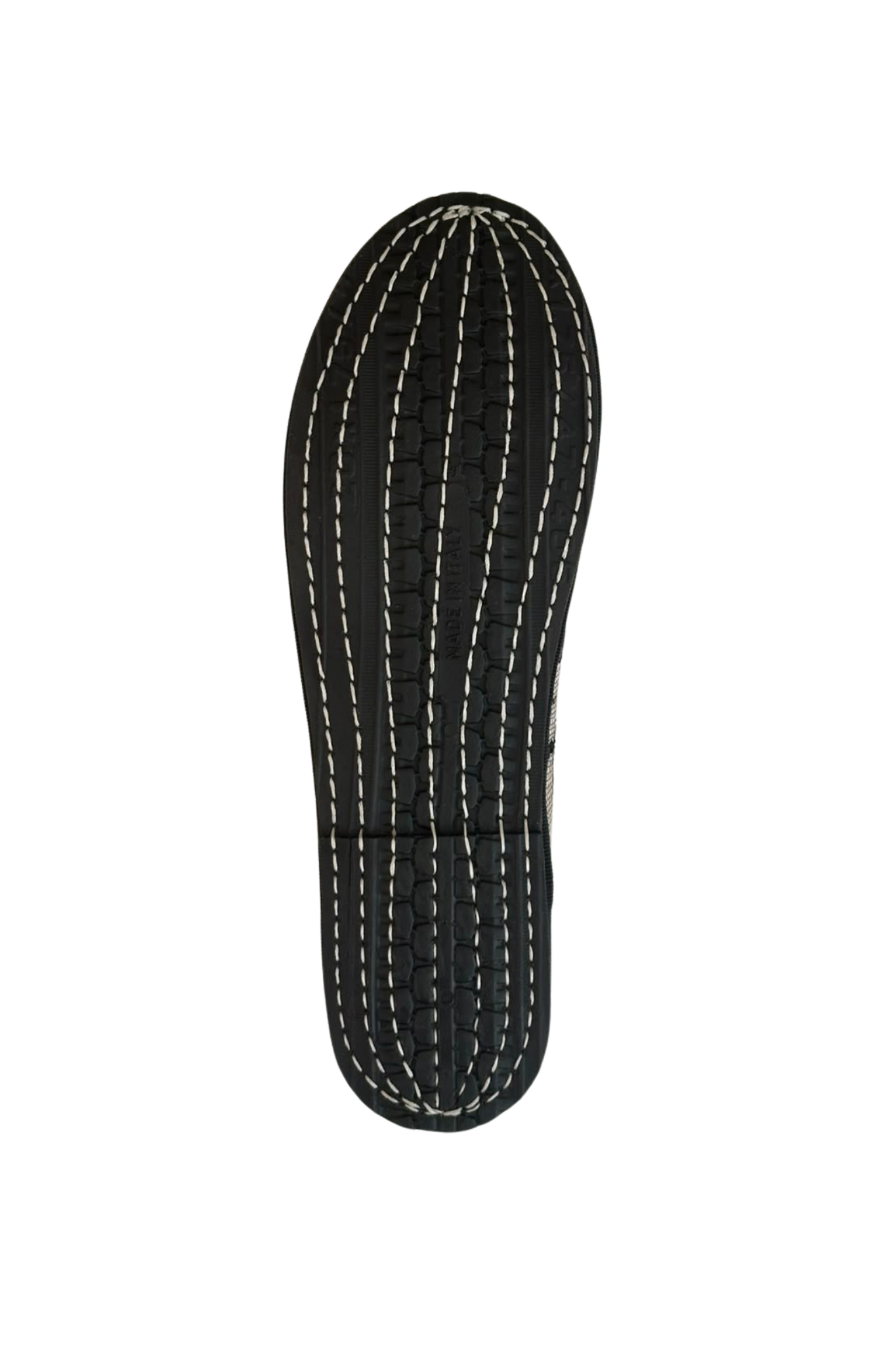 Made in Italy Gondolina Shoes Coron Mary Jane shoes in black lace, sole detail view