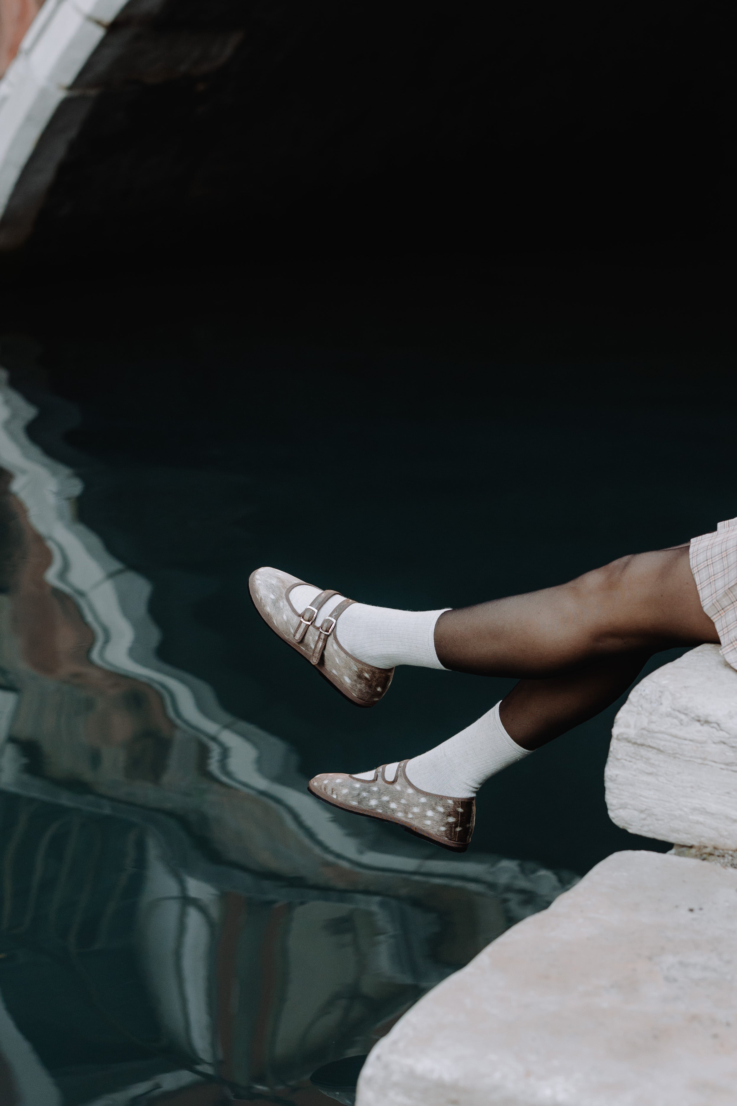 Deer Print Mary Jane